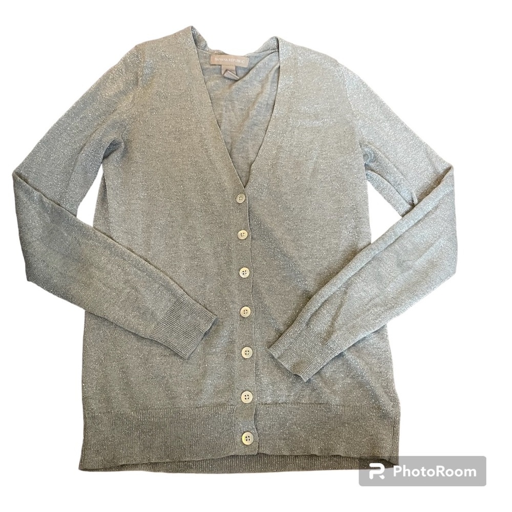 Banana Republic Glitter Cardigan